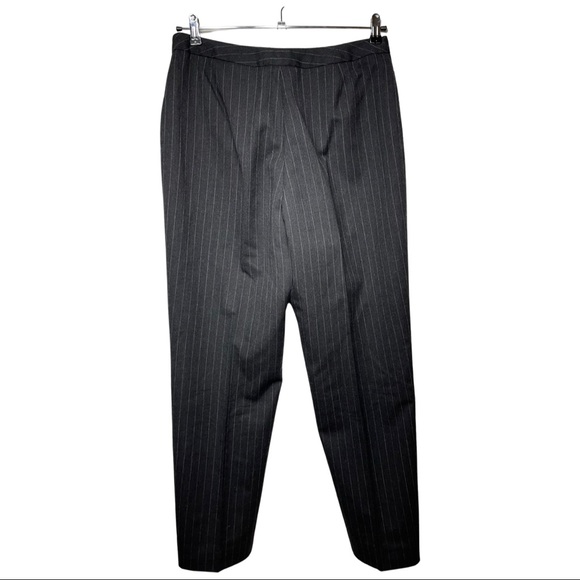 Alain Gerard Womens Vintage Wool Pinstripe Pant size 12 - Picture 3 of 6